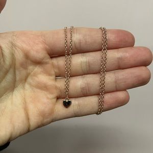 Simple Gold Heart Necklace